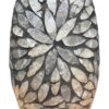 Vase en nacre gris