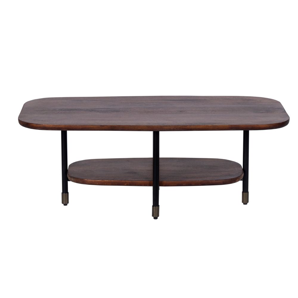 Table basse double plateau