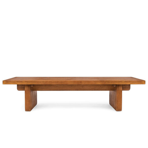 Table basse teck rectangulaire