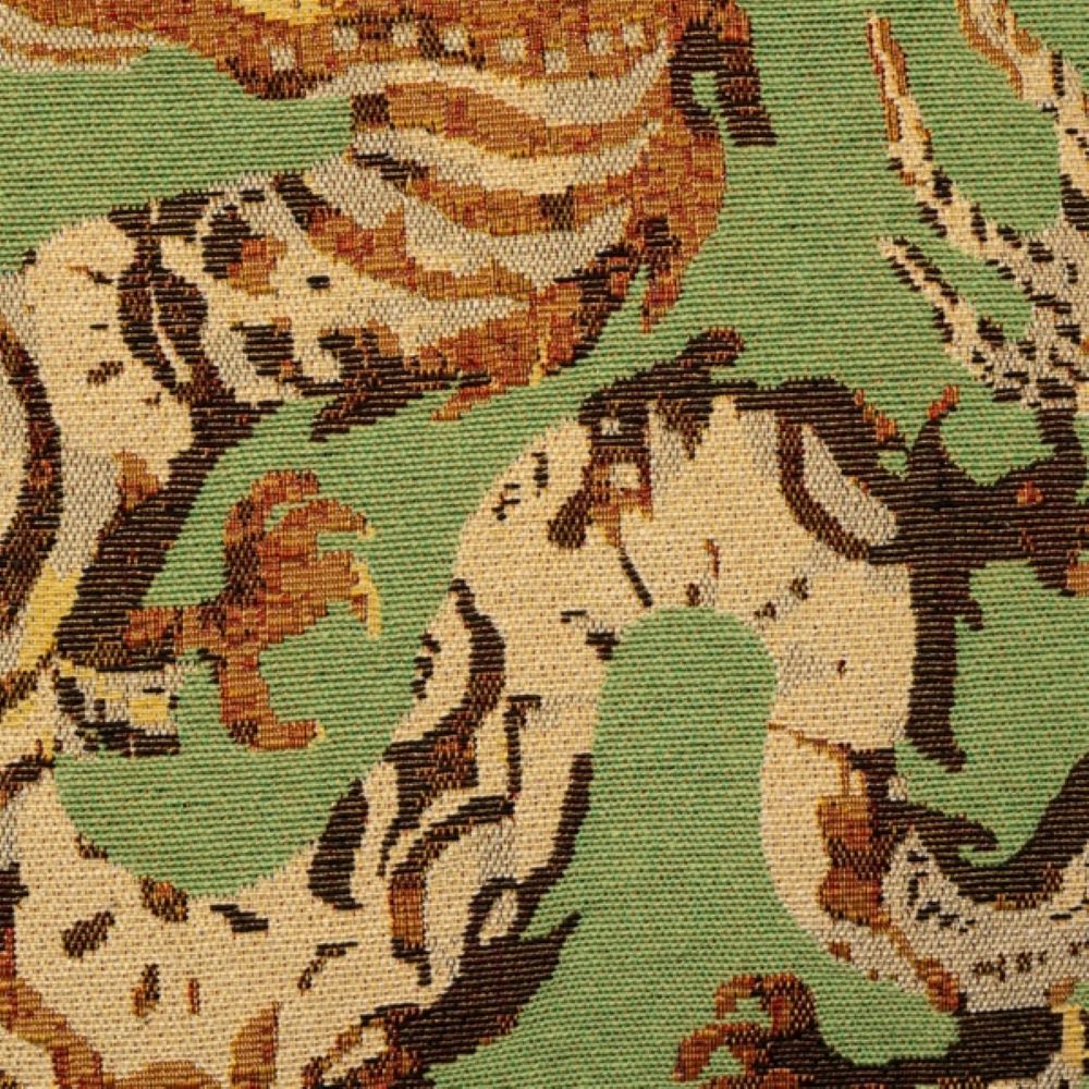 Coussin tissu brodé