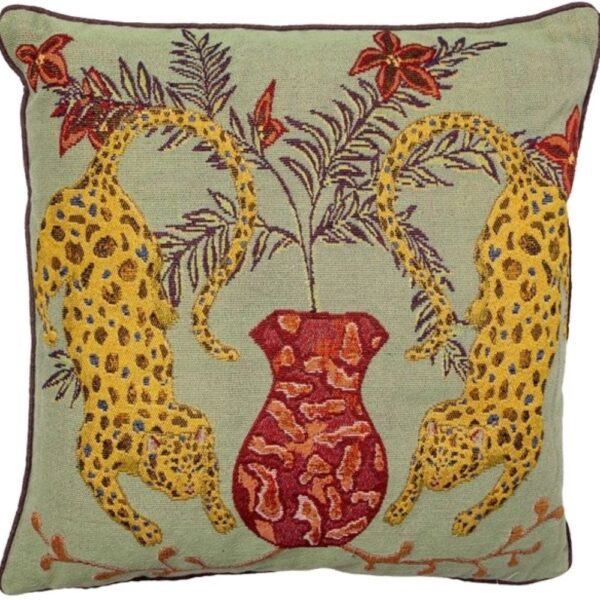 Coussin brodé